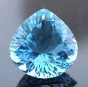 Expertly cut! 14.88ct vibrant Swiss blue Topaz from Brazil!