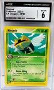 Pokémon 2003 Ninjask Ex Dragon Card, 6 EX/NM