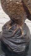 Owl Bird Bronze Sculpture