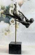 Lovely Bronze Statue