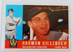 Harmon Killebrew 1960 Baseball Card