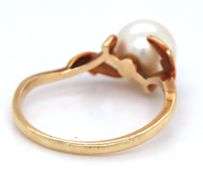 Classic 14K YG Pearl Ring