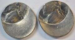 1983 & 1988 Dramatic 50% Off-Center Jefferson Nickel Errors in Gem BU