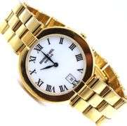 Raymond Weil gold tone Roman numeral watch