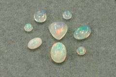 Colorful Natural Opal Cabochons
