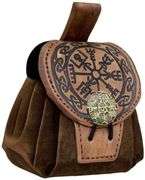 Renaissance Embossed Belt Pouch