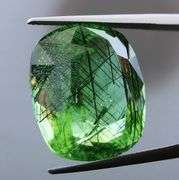 Collectors alert! 31.87ct UNTREATED Rutile Peridot! It's HUGE!!!