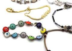 Group lot of Vintage 925 sterling silver bracelets