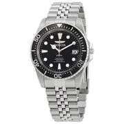 Invicta Pro Diver Automatic Men's Watch – Black Dial, Stainless Steel Bracelet