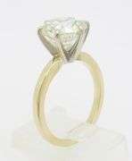 Classic 4+ Carat GIA Earth Mined Diamond Ring