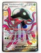 Pokémon 2024 Toedscruel Shiny Ultra Rare Card, 9 Mint