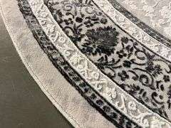 Stunning Transitional Round Rug 8x8