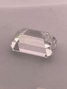 6.00 CARATS I.G.I CERTIFIED EMERALD CUT DIAMOND