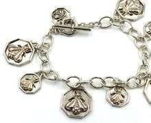 Slane & Slane honeybee charm bracelet