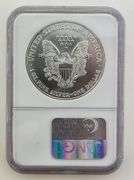 1995 American Silver Eagle, NGC MS69