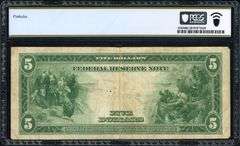 1914 $5 Federal Reserve Note Fr. 851c New York White/Mellon PCGS VF 20