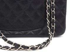 Chanel Small classic double flap Caviar hardware purse