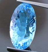 Get ready for some serious SPARKLE in this 16.93ct Swiss blue Topaz!