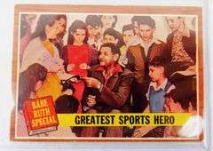 Babe Ruth Special Topps Baseball Card