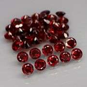 Jewelers special! 13.58ct set of 4mm pure Mozambique Garnets!