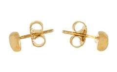 Tiffany & Co. Elsa Peretti Comma Stud Earrings in 18K