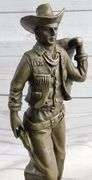 Classic Cowboy Bronze Sculpture