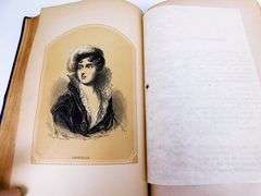 1854 Napoleon Dynasty Antique Book, Illustrated