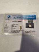 Certified Yellow Gold Lab Diamond Pendant