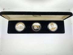 1997 Darrell Waltrip 25th Anniversary - (3) 1Oz. Silver Rounds