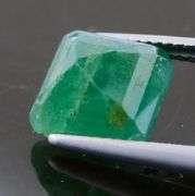 Real! Collectors 4.21ct grass green Zambian Emerald!