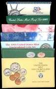 6 Different Proof & Mint Sets from the 1990s