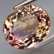 Outstanding 7.45ct VS grade golden Ametrine!