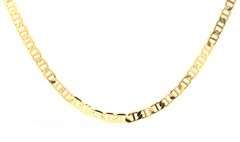 14kt Yellow gold Mariner link chain necklace