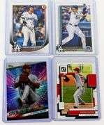 4 Shohei Ohtani Baseball Cards