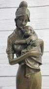 Mother and Child Bronze Sculpture
