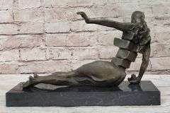 Modern Female Bronze Sculpture