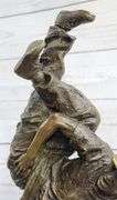 The Hip Hop Boy Dancing Bronze Statue