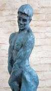 Nude Male Bronze Sculpture
