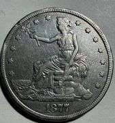 1877 CC Trade Dollar