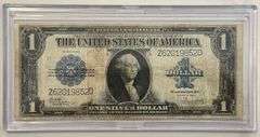 1923 $1 Silver Certificate Funnyback Large Size Note Circulated U.S. Currency