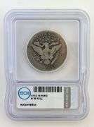 1908-S Barber Half Dollar, ICG AG Quality (Better Date)