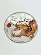 2015 Niue $2 Colorized Dragon, 1 Oz. Silver - See Description