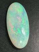 NATURAL OPAL- LOOSE- 17.54 CARAT. OVAL CABOCHON CUT