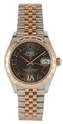 Rolex Datejust 278341RBR, 31MM, Diamond Bezel, Two Tone Ladies Watch