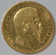 Flashy Prooflike 1853-A France Napoleon 20 Francs Gold Piece