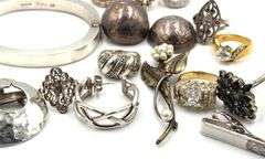 Group lot of Vintage 925 sterling silver mixed jewelry