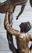 Poised Dancer Ballerina Bronze Sculpture