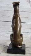 Hound Dog Bronze Sculpture