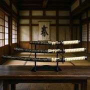 Set of 3 Dragon Totem Japanese Katana Swords