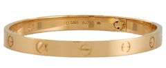 Cartier Love Classic Model Bangle Bracelet in 18K